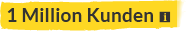 Deutschlands Marktführer<br>für kaufmännische Software<br><b>(1 Million Kunden)</b>